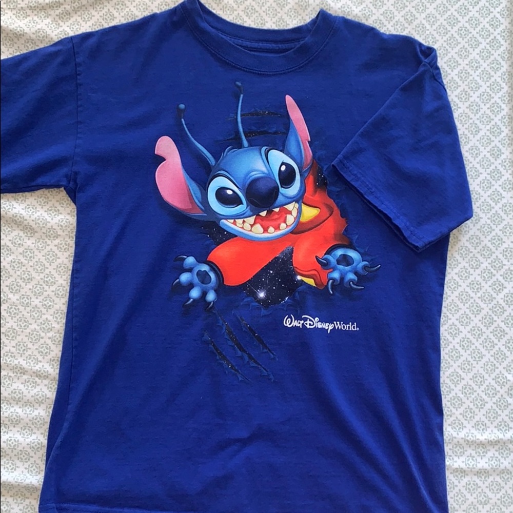 Walt Disney World Boys Stitch Tee